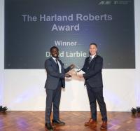 David Larbie, Harland Roberts winner