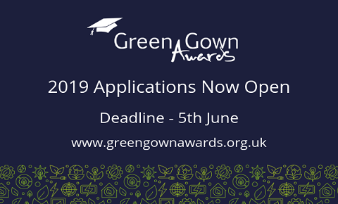 Green Gown Awards 2019 - Awarding Sustainability Excellence